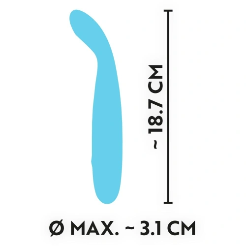 Cuties Silicone Rechargeable G-Spot Vibrator [6]