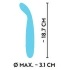 Cuties Silicone Rechargeable G-Spot Vibrator [6]