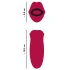 Nina - Rechargeable silicone tongue and lips clitoris stimulator Oral Fun [11]
