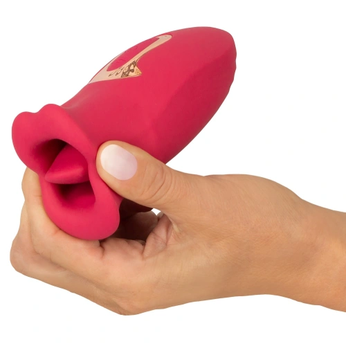 Nina - Rechargeable silicone tongue and lips clitoris stimulator Oral Fun [4]