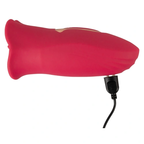 Nina - Rechargeable silicone tongue and lips clitoris stimulator Oral Fun [7]