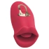 Nina - Rechargeable silicone tongue and lips clitoris stimulator Oral Fun
