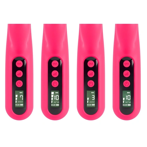 Dilyana Rechargeable Rabbit Vibrator with Pink Sunset Display [10]