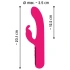 Dilyana Rechargeable Rabbit Vibrator with Pink Sunset Display [11]