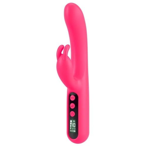 Dilyana Rechargeable Rabbit Vibrator with Pink Sunset Display
