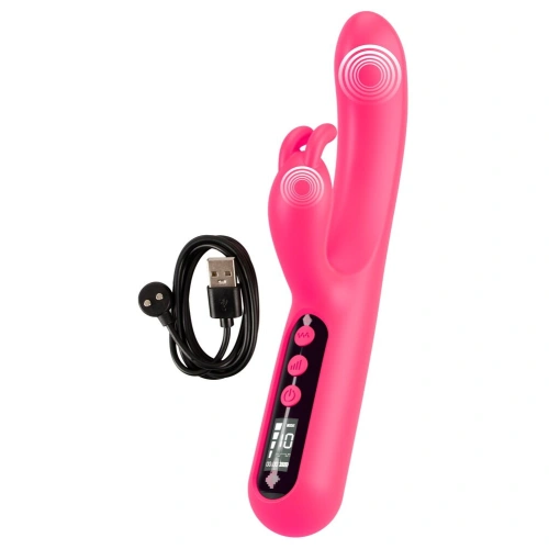 Dilyana Rechargeable Rabbit Vibrator with Pink Sunset Display [8]