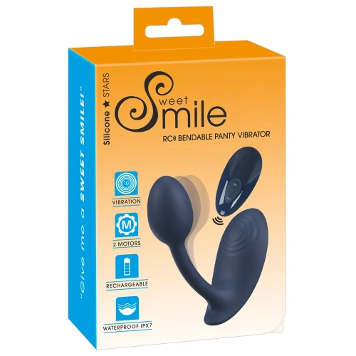 Dilyana - Rechargeable silicone wearable vibrator with remote Sweet Smile [14]