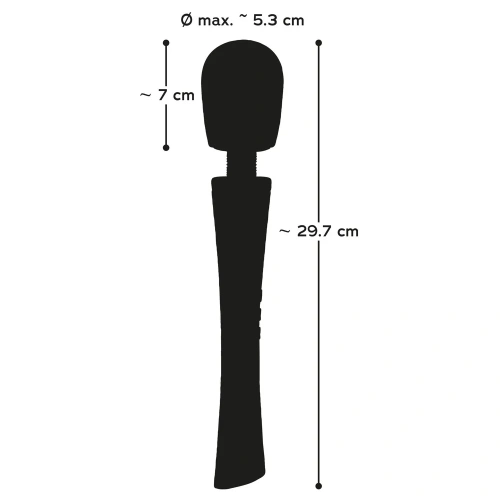 **Dilyana- Powerful rechargeable Wand massager made of silicone Super Strong Wand [7]