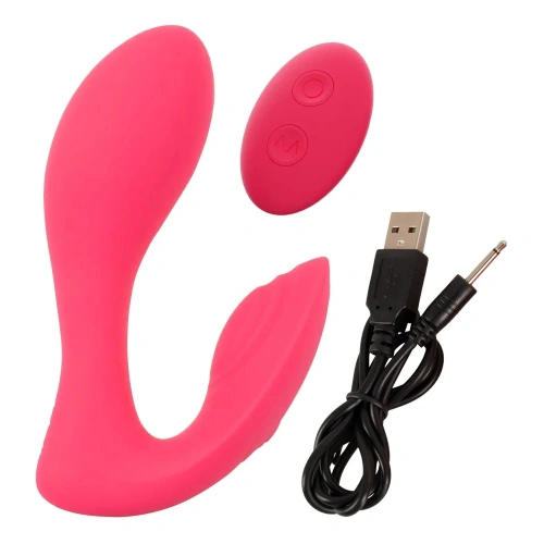Vibrator with clitoris stimulator and remote G-spot Panty Vibrator [6]