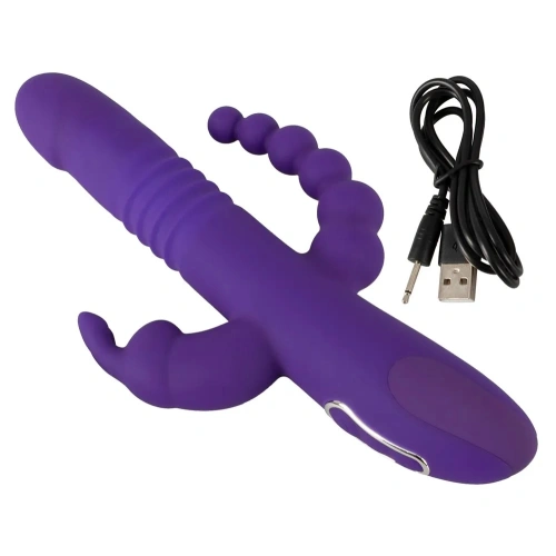 Sweet Smile Triple multifunctional silicone vibrator [3]