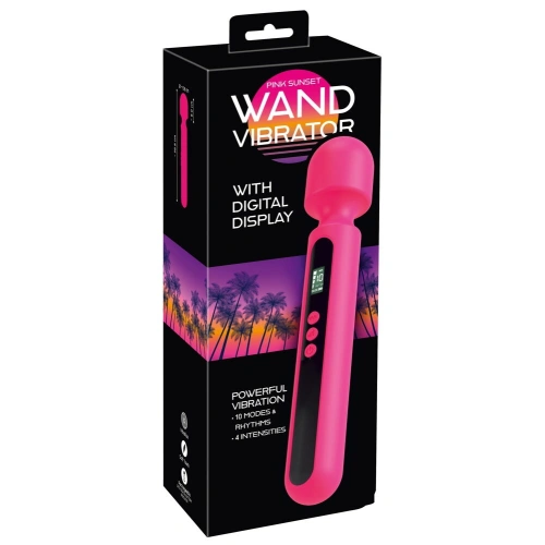 Nina - Powerful rechargeable massager with Pink Sunset display [11]