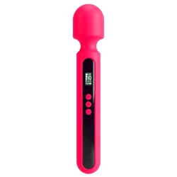 Nina - Powerful rechargeable massager with Pink Sunset display