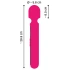 Nina - Powerful rechargeable massager with Pink Sunset display [9]