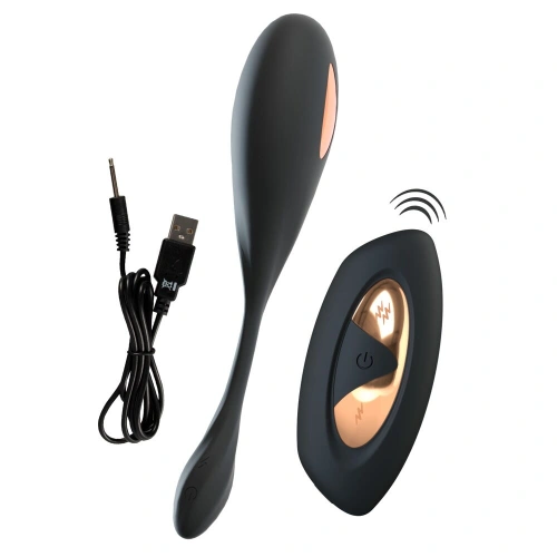 XouXou E-stim Love Ball Vibro Egg with Electrostimulation and Remote Control [5]