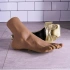 Masturbator-skirt pussy Footin 'dark body color [10]