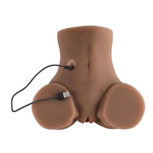 Suction and vibrating masturbator with Rear Beauty Remote [14]