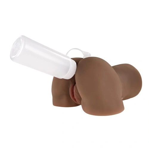 Suction and vibrating masturbator with Rear Beauty Remote [16]