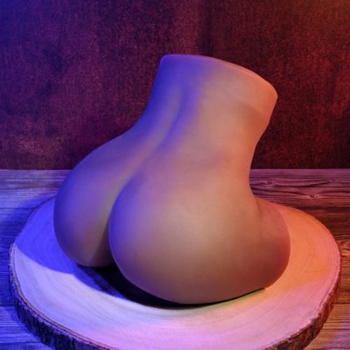 Suction and vibrating masturbator with Rear Beauty Remote [9]